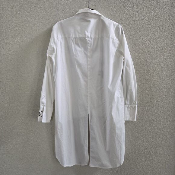 Gaelle Paris Shirt Button Down Size 2 S - Picture 6 of 8